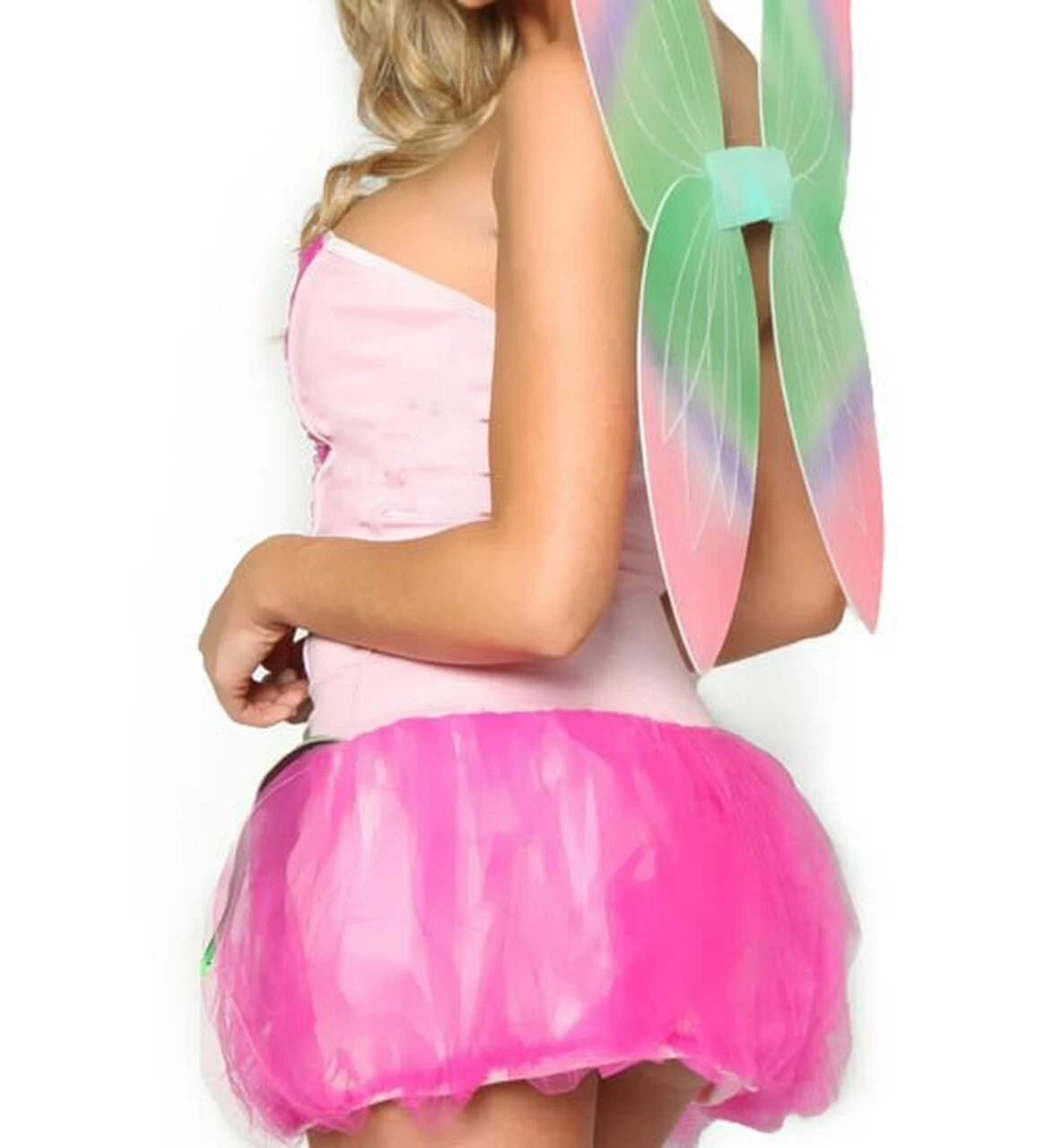 Roma Costume Pretty Pink Pixie Halloween Costume 3 Roma Costume Pretty Pink Pixie Halloween Costume - Image 3