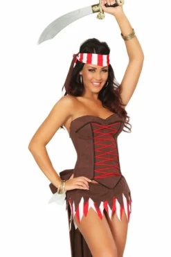 3WISHES Pleasure Pirate Halloween Costume