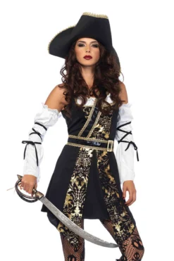 Leg Avenue Black Sea Buccaneer Costume