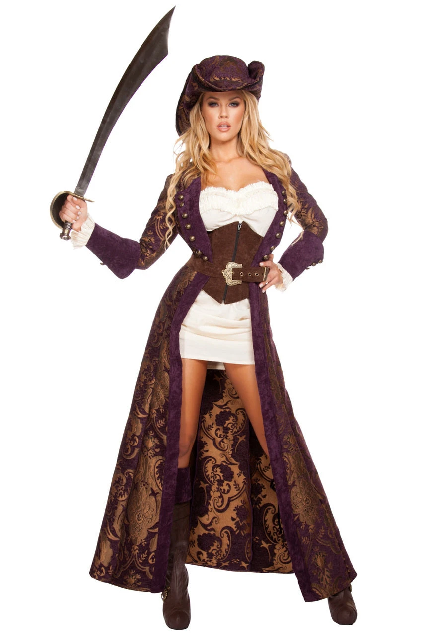 Roma Costume Decadent Pirate Diva Costume 1 Roma Costume Decadent Pirate Diva Costume