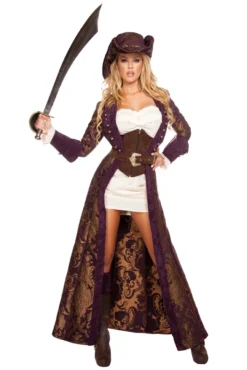Roma Costume Decadent Pirate Diva Costume 7 Roma Costume Decadent Pirate Diva Costume -Sexy Halloween Costumes Sales unnamed file 1804