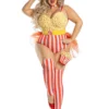 Party King Plus Size POP Babe Popcorn Costume