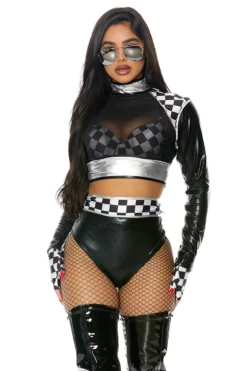 Forplay Fast Lane Racer Costume