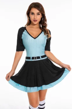 Coquette Women's Baseball Babe Costume