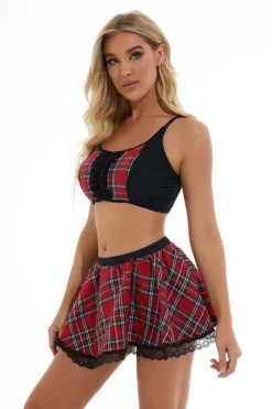 3WISHES Detention Diva Lingerie Set -Sexy Halloween Costumes Sales unnamed file 2146