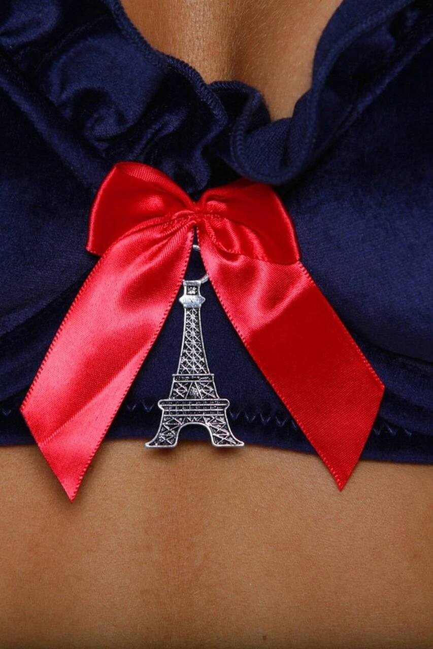 3WISHES Parisian Schoolgirl Halloween Costume 2 3WISHES Parisian Schoolgirl Halloween Costume - Image 2