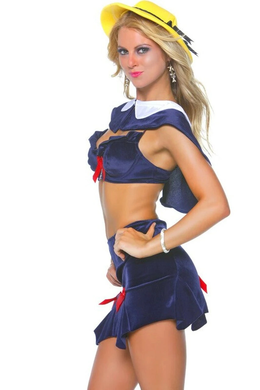 3WISHES Parisian Schoolgirl Halloween Costume 3 3WISHES Parisian Schoolgirl Halloween Costume - Image 3