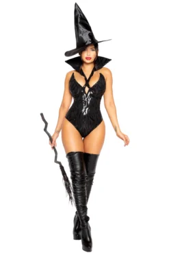 Roma Costume Black Wicked Witch Costume