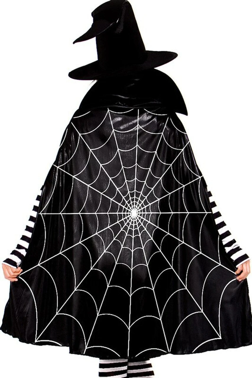 3WISHES Black Widow Witch Costume 2 3WISHES Black Widow Witch Costume - Image 2