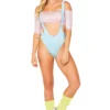 Roma 80s Sporty Yuppie Costume
