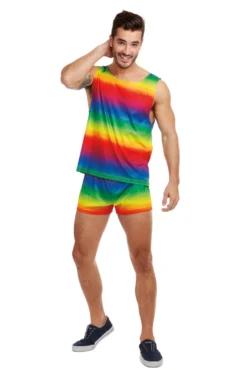 Dreamgirl Men's Rainbow Costume