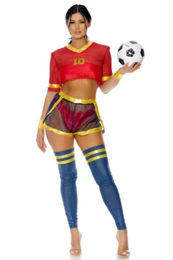 Forplay Goals Sexy Soccer Star Costume