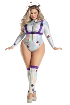 Party King Plus Size Out Of This World Astronaut Costume