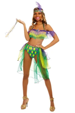 Dreamgirl Mardi Gras Queen Costume