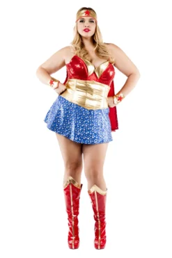 Starline Costume Plus Size Wonder Lady Costume