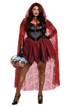 Dreamgirl Plus Size Big Bad Red Costume