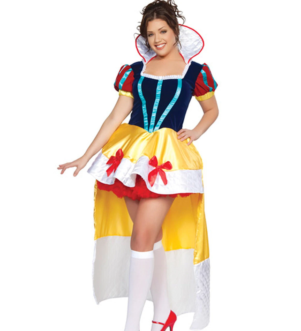 Roma Costume Princess Snow Plus Size Costume 1 Roma Costume Princess Snow Plus Size Costume
