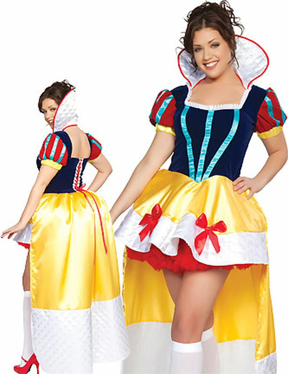 Roma Costume Princess Snow Plus Size Costume 7 Roma Costume Princess Snow Plus Size Costume - Image 7