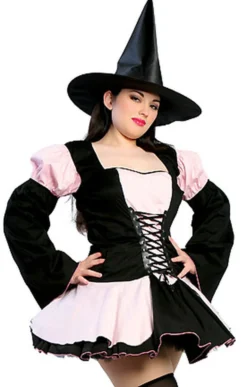Roma Costume Curvy Pink Bewitching Halloween Costume
