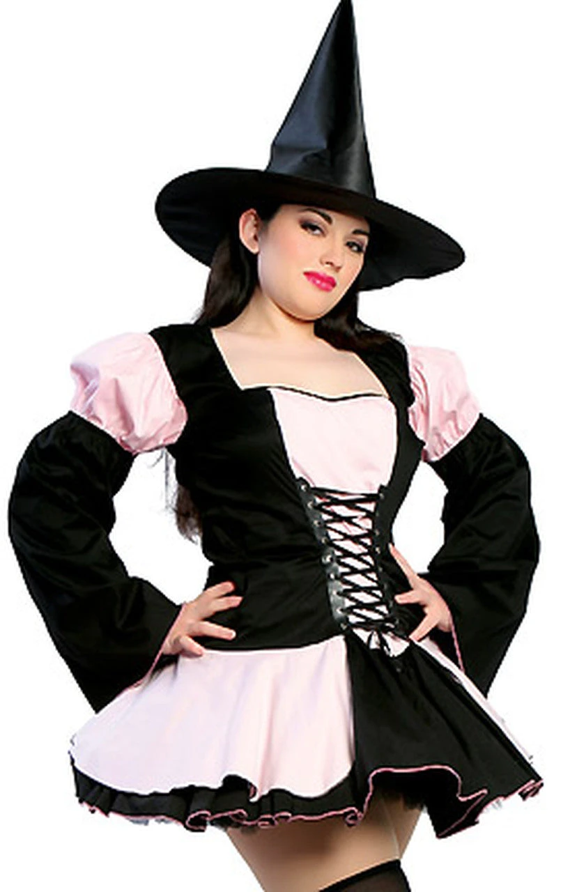 Roma Costume Curvy Pink Bewitching Halloween Costume 1 Roma Costume Curvy Pink Bewitching Halloween Costume