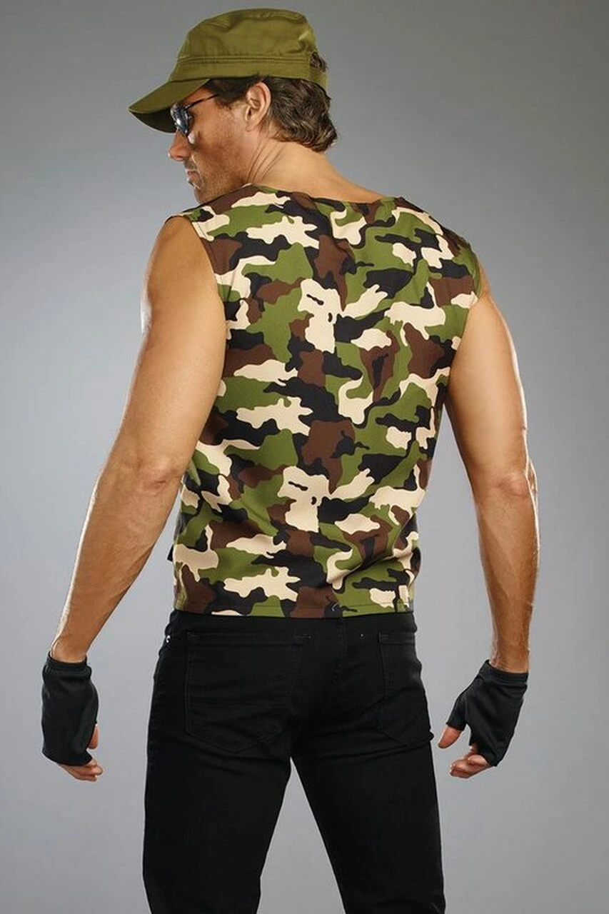 Dreamgirl Hot Soldier Halloween Costume 2 Dreamgirl Hot Soldier Halloween Costume - Image 2