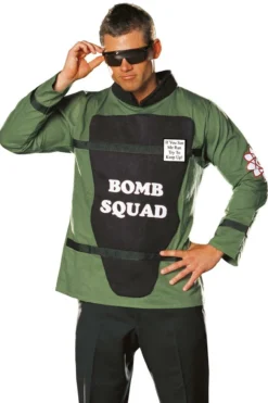 Dreamgirl Male Bomb Squad Costume