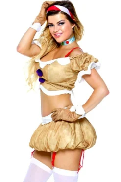 3WISHES Gingerbread Girl Costume -Sexy Halloween Costumes Sales unnamed file 4461