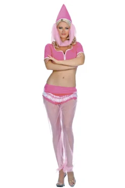 Music Legs Pink Genie Costume