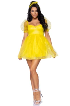 Leg Avenue Frosted Organza Princess Costume Dress -Sexy Halloween Costumes Sales unnamed file 45