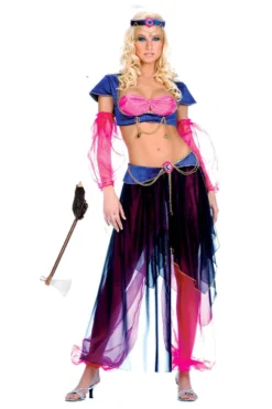 Music Legs Belly Dancer Beauty Costume