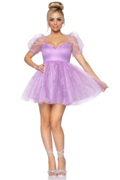 Leg Avenue Frosted Organza Princess Costume Dress -Sexy Halloween Costumes Sales unnamed file 48