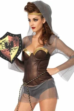 Leg Avenue Barbarian Bustier Costume Top