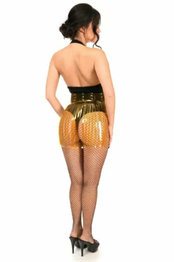 Daisy Corsets USA Yellow Clear Fringe Skirt -Sexy Halloween Costumes Sales unnamed file 5284