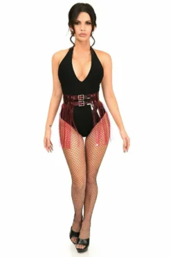 Daisy Corsets USA Pink Clear Fringe Skirt -Sexy Halloween Costumes Sales unnamed file 5288