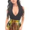 Daisy Corsets USA Sunset Holo Fringe Skirt