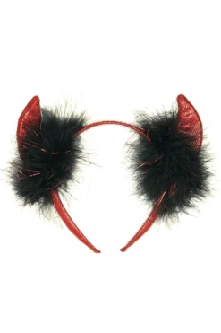 Rubie's Red Glitter Devil Horns Costume Accessory
