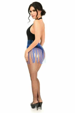 Daisy Corsets USA Blue Clear Fringe Skirt -Sexy Halloween Costumes Sales unnamed file 5435
