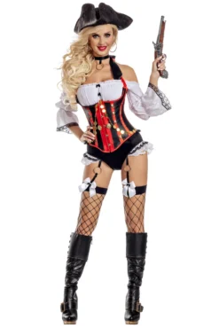 Party King Buccaneer Babe Costume
