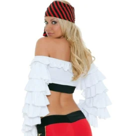3WISHES Golden Treasure Pirate Costume -Sexy Halloween Costumes Sales unnamed file 5658