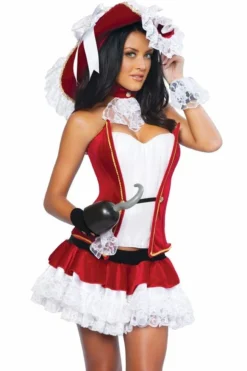 3WISHES Pirate Captain Halloween Costume