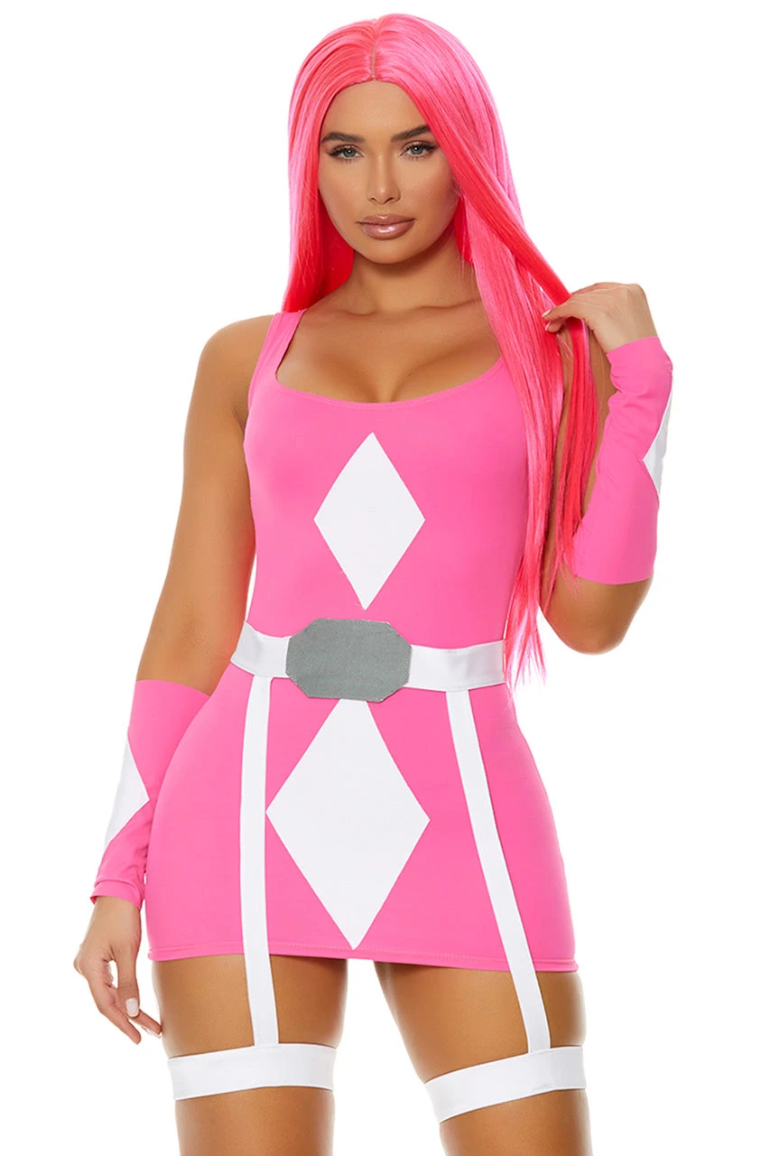 Forplay Pink Power Superhero Costume 1 Forplay Pink Power Superhero Costume