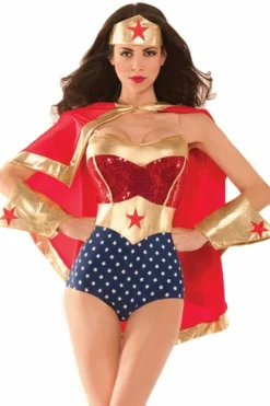 Party King Retro Super Hero Costume