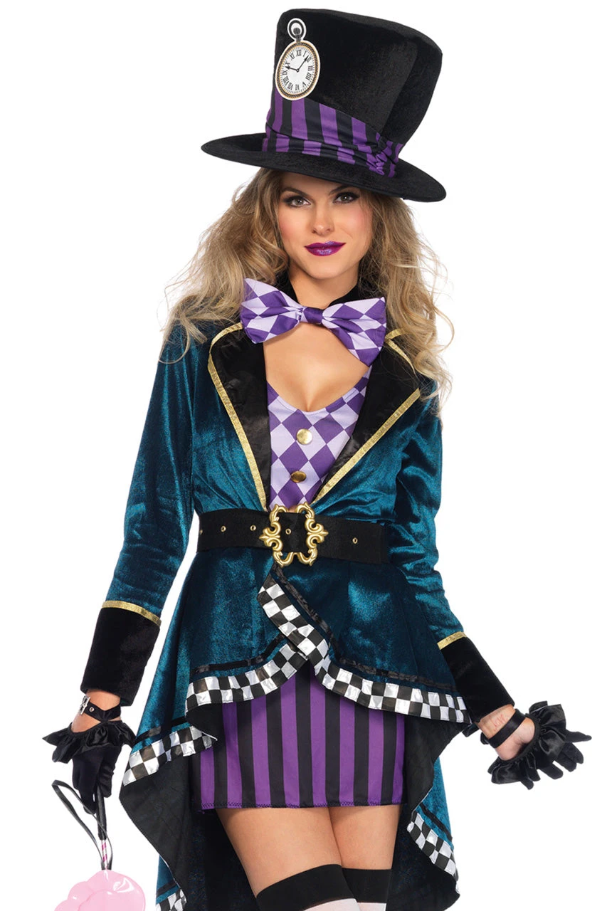 Leg Avenue Hot Hatter Costume 1 Leg Avenue Hot Hatter Costume