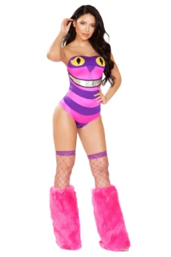 Roma Costume Mischievous Purple Cat Costume