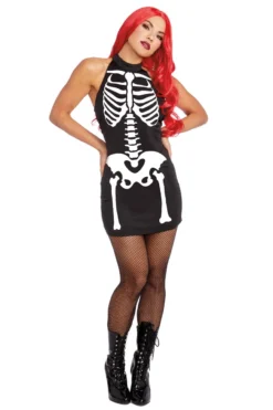 Dreamgirl Skeleton Dress -Sexy Halloween Costumes Sales unnamed file 732