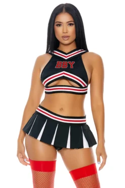 Forplay Good Luck Charm Cheerleader Costume
