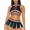 Forplay Plus Size Good Luck Charm Cheerleader Costume