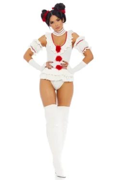 Forplay Let's Play A Game Movie Clown Costume