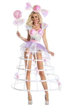 Party King Bon-Bon Queen Costume -Sexy Halloween Costumes Sales unnamed file 87