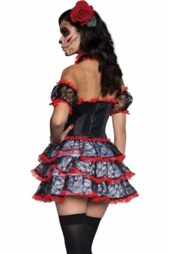 InCharacter Costumes Bone-Ita Dancer Day Of The Dead Costume -Sexy Halloween Costumes Sales unnamed file 985